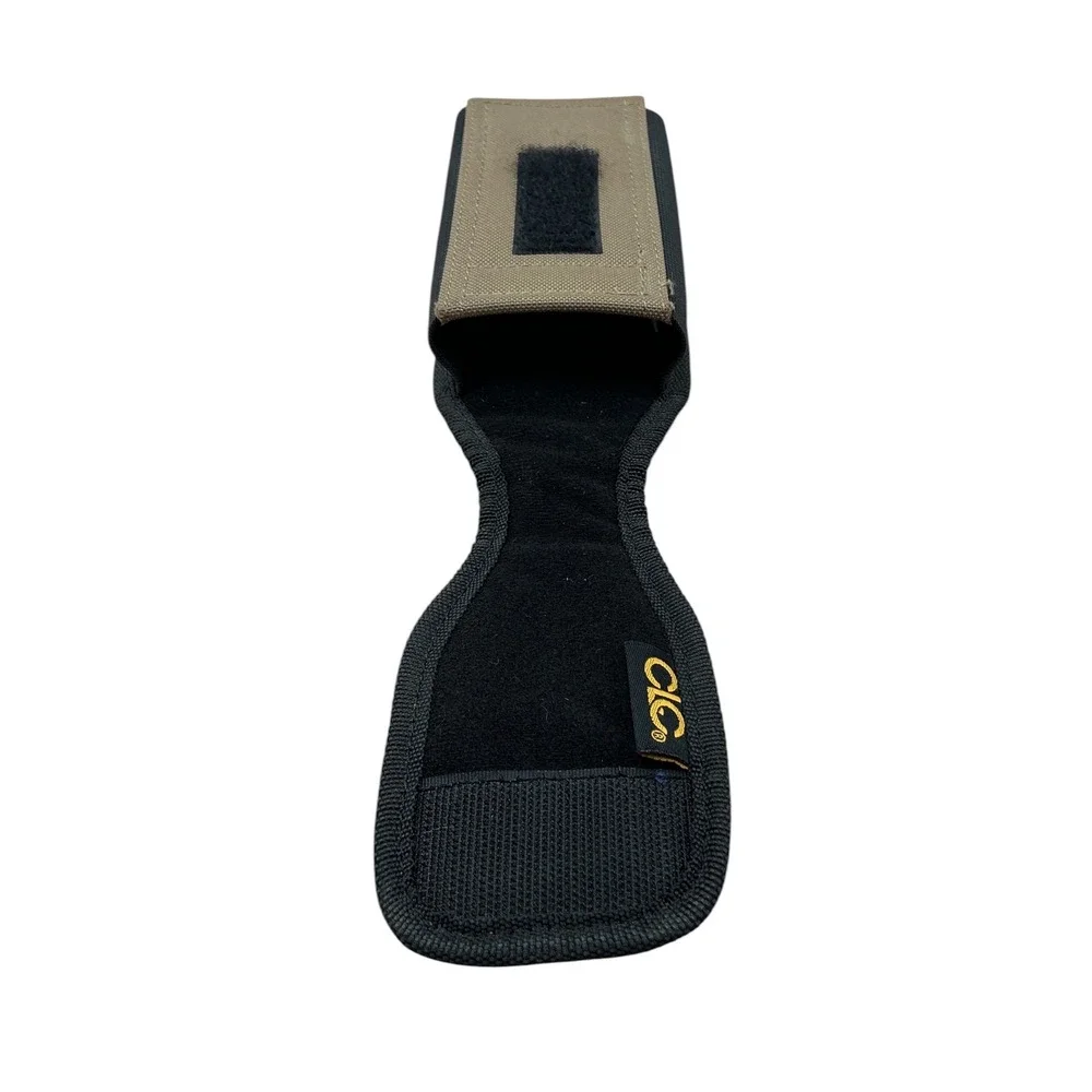 CLC Custom LeatherCraft Khaki Black Ballistic Polyester Cell Phone Holster Pouch